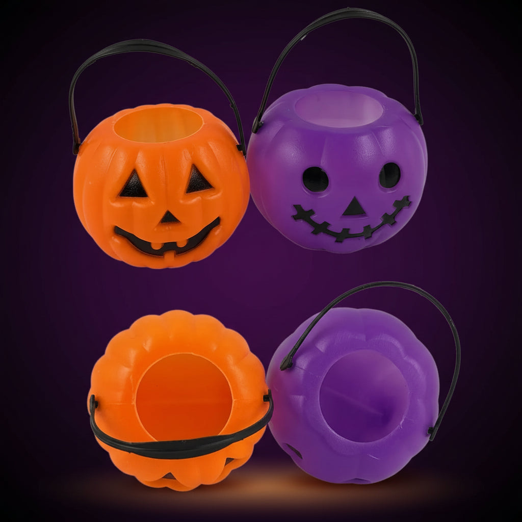 Seaux à Bonbons Halloween (x10) — vue d'ensemble, décoration/accessoire Halloween Mazzed