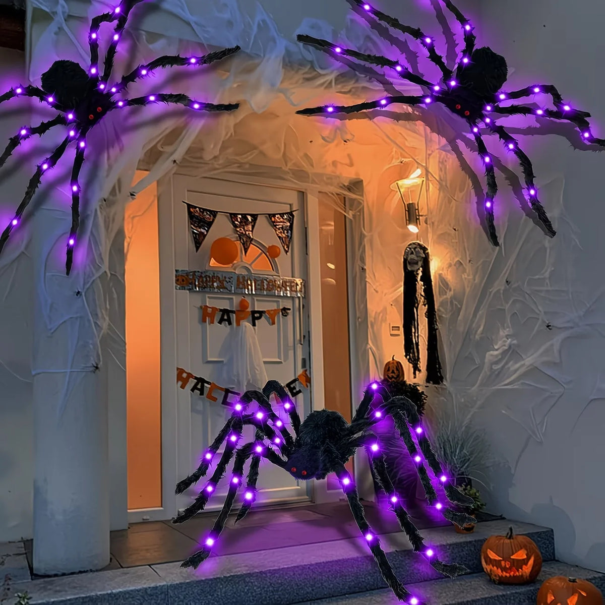 Araignée Géante Lumineuse LED