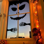 Stickers Porte & Fenêtre Halloween — gros plan sur les finitions, décoration/accessoire Halloween Mazzed