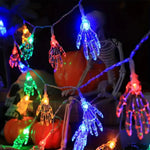 Guirlande Lumineuse Mains de Squelette