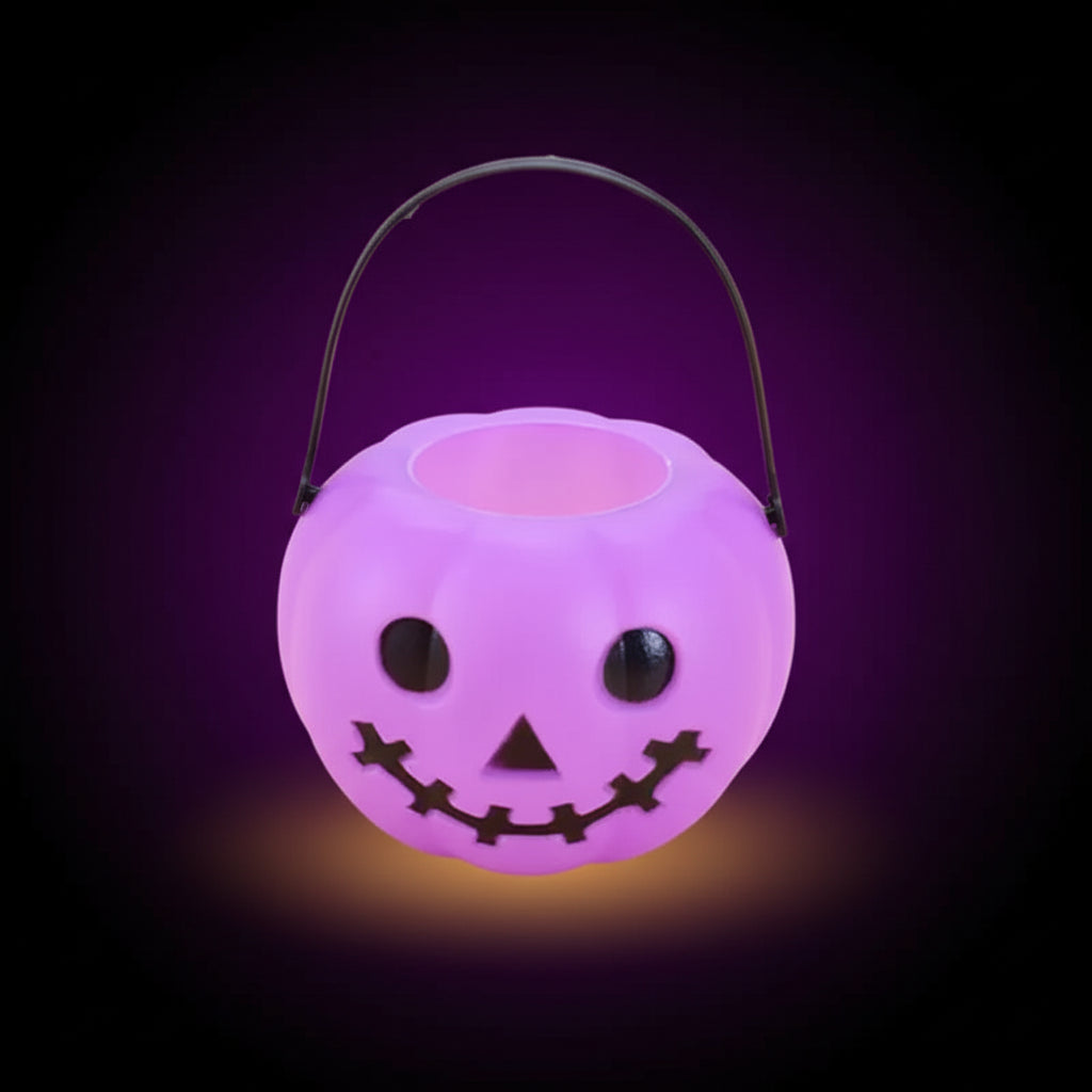 Seaux à Bonbons Halloween (x10) — présentation en situation réelle, décoration/accessoire Halloween Mazzed